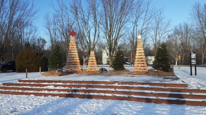 Préparation pour la Fête de Noël