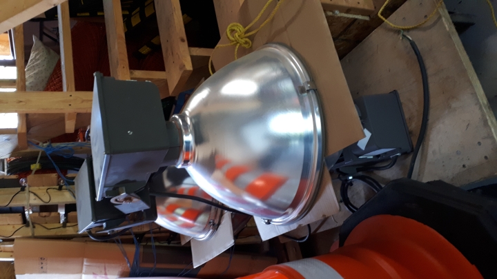 Lumières de la patinoire à donner