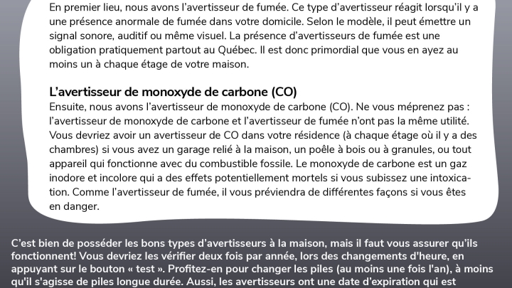 Les avertisseurs, de véritables héros!