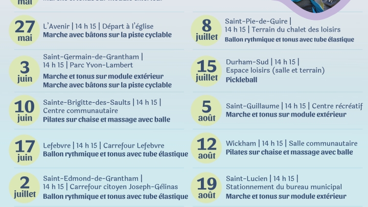 activités découvertes 55 ans et plus