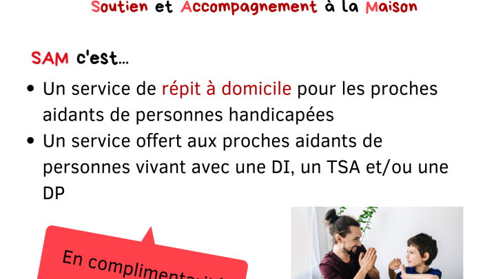 Soutien, accompagnement à la maison (SAMI)