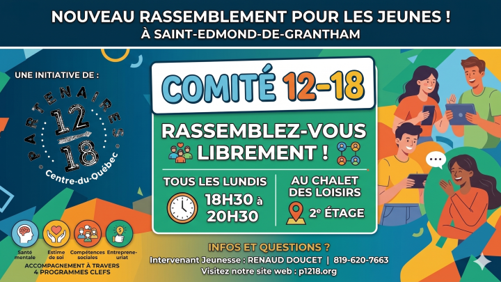 Partenaires 12-18 Centre-du-Québec