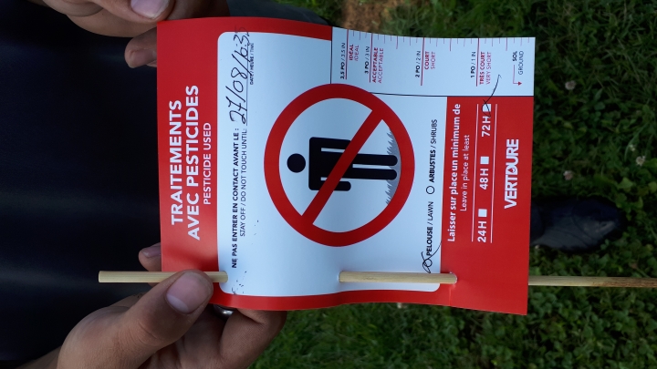 Traitement aux pesticides