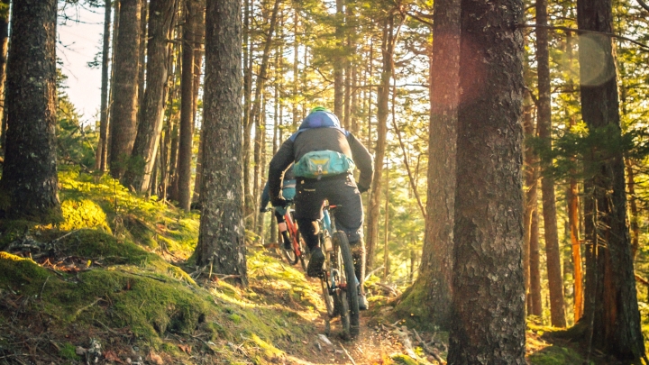 Projet de sentiers de vélo au Parc de la Fôret Drummond