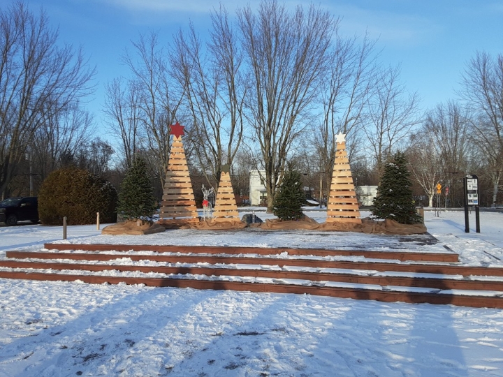 Préparation pour la Fête de Noël