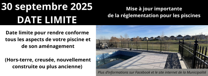 DATE LIMITE 30 SEPTEMBRE 2025