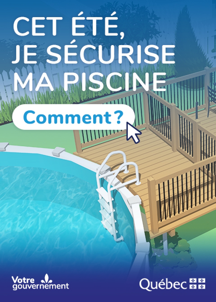 Cet été, je sécurise ma piscine