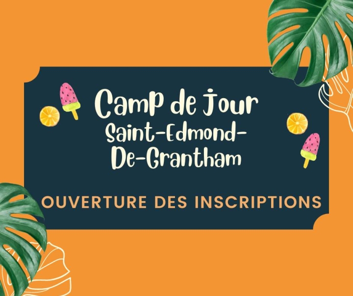 Inscription Camp de jour 2023