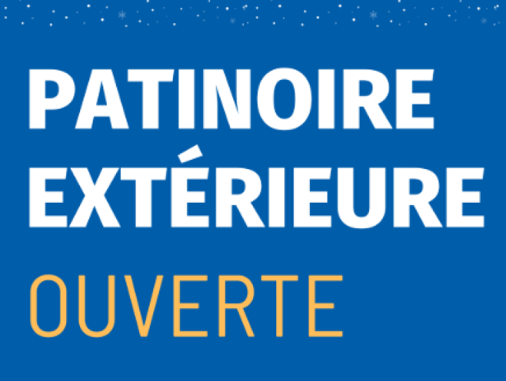 OUVERTURE DE LA GRANDE PATINOIRE