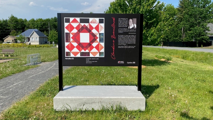 La MRC de Drummond amorce le renouvellement du contenu de ses panneaux d'exposition extérieurs