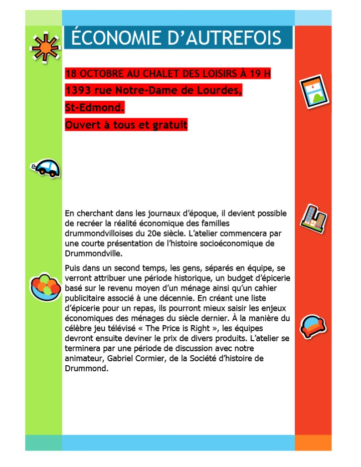 Économie d'autrefois