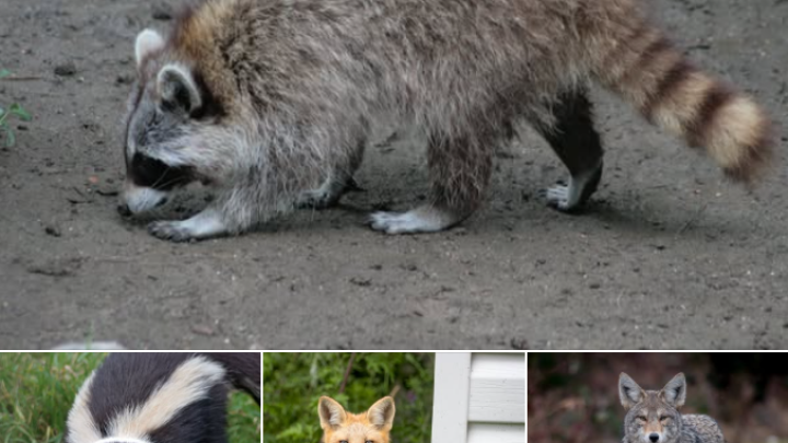 NE DÉPLACEZ PAS LES RATONS LAVEURS, LES MOUFFETTES, LES RENARDS ET LES COYOTES : C'EST INTERDIT!