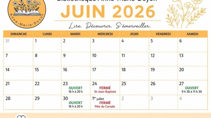 Nouvel horaire