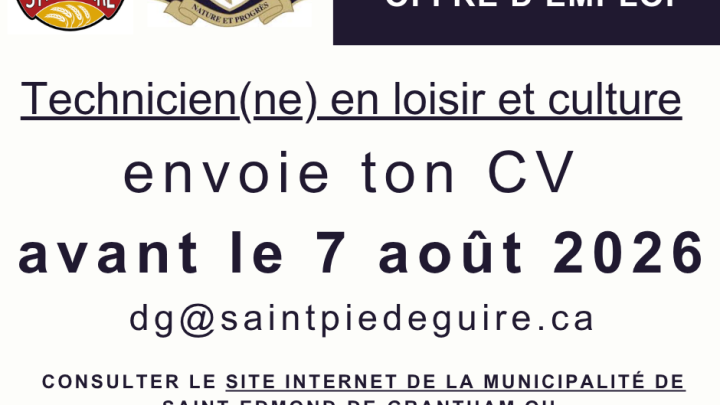 Technicien(ne) en loisir et culture