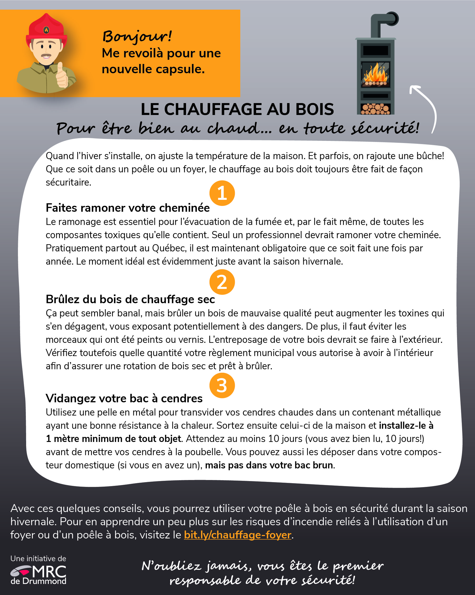 Capsule de prévention incendie